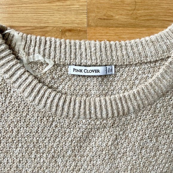 Pink Clover Nickole Textured Sweater – NWOT – XL - Picture 8 of 11